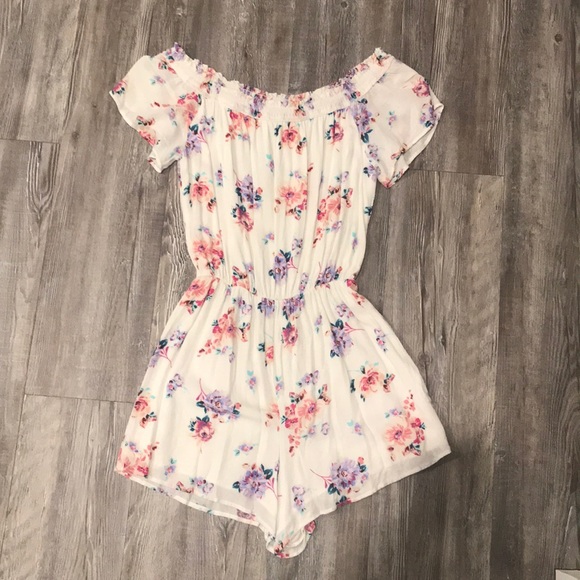 hollister pink jumpsuit